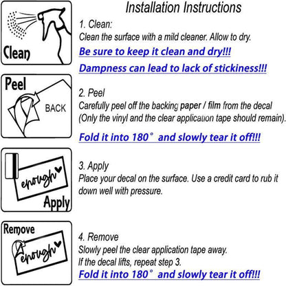 I Love You Drive Safe Car Mirror Decal