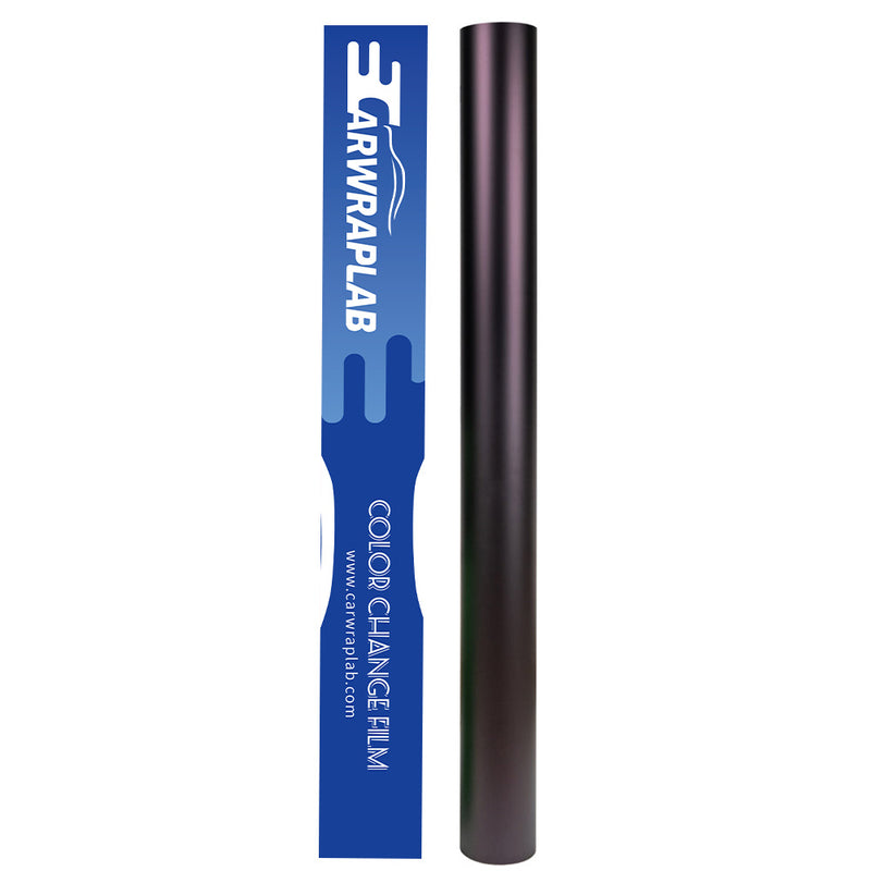 Matte Metallic Black Purple Color Ppf Paint Protection Film