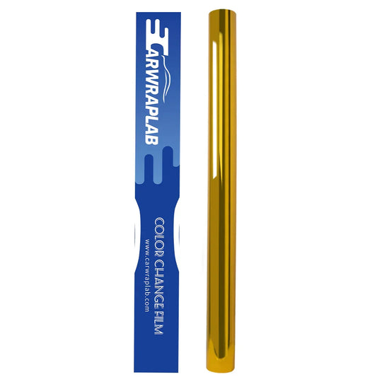 mirror chrome gold vinyl wrap