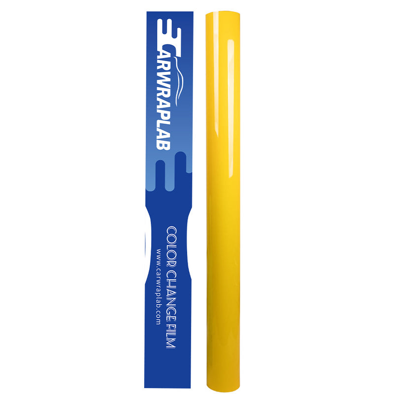 High Glossy Racing Yellow Color Paint Protection Film