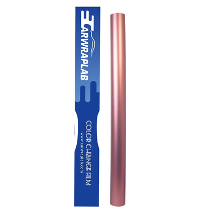 satin chrome silk rose gold vinyl wrap