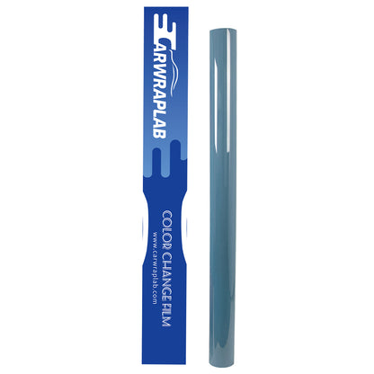 super glossy china blue vinyl wrap