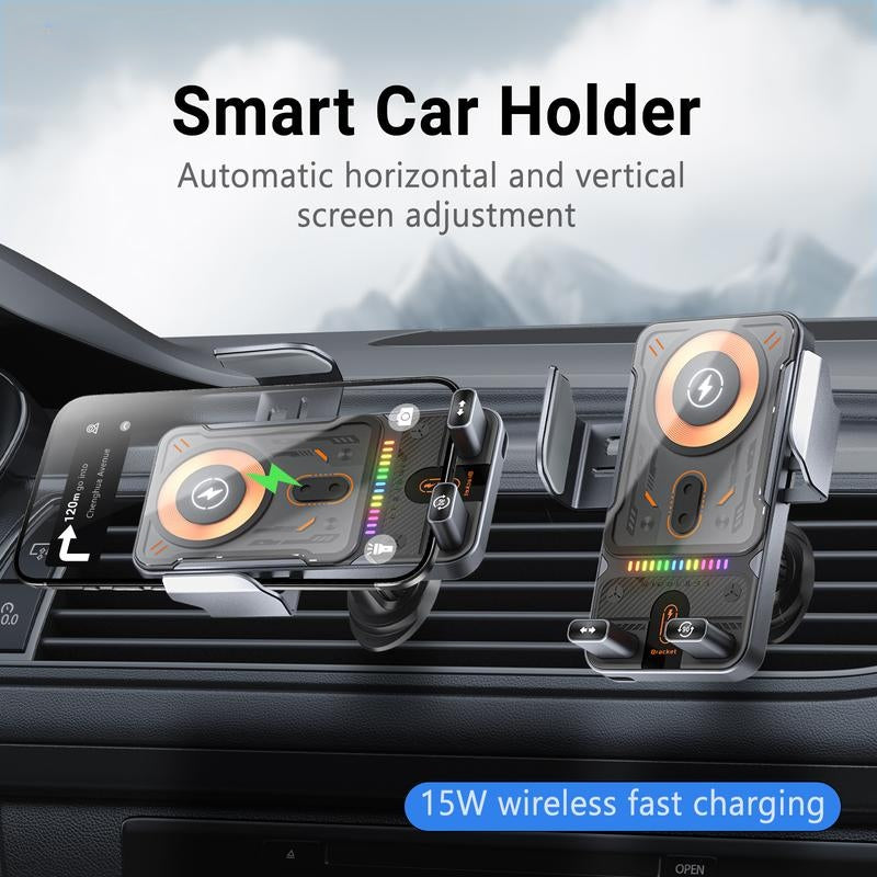 2026 New Fast Wireless Car Charger Mount Auto