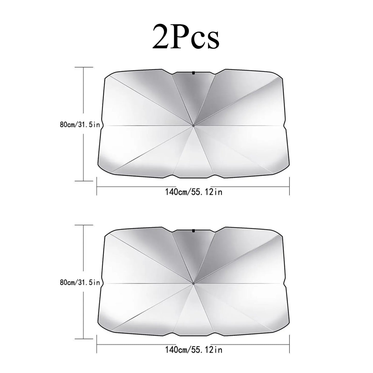 Foldable Windshield Sunshade