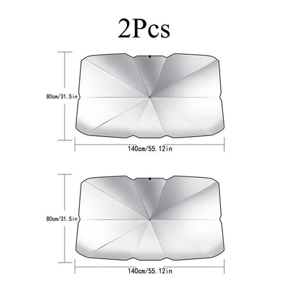 Foldable Windshield Sunshade