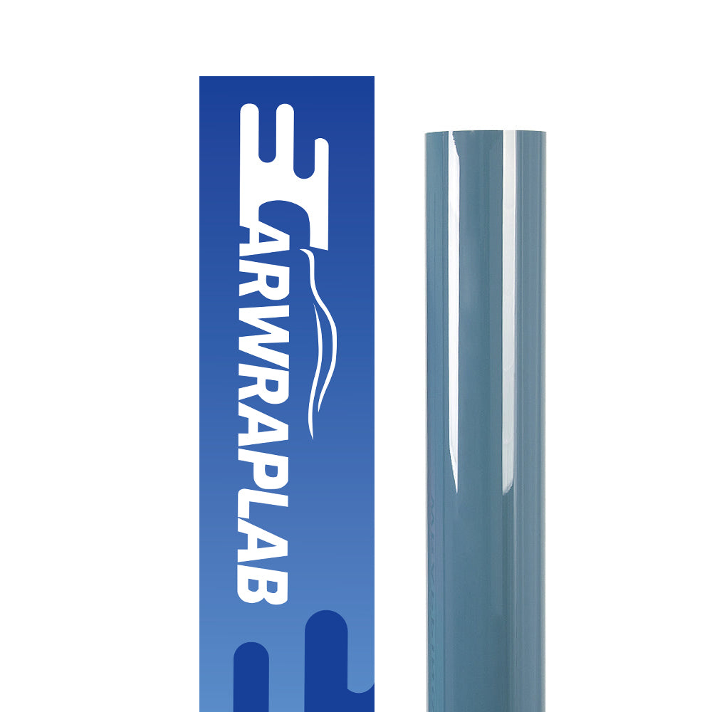 super glossy china blue vinyl wrap