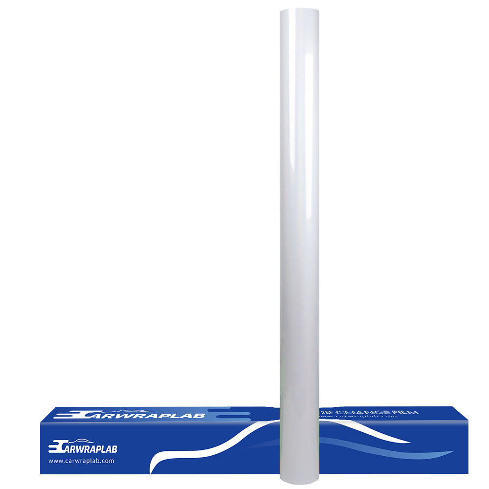 Rainbow Metallic Majestic White Color Ppf Paint Protection Film