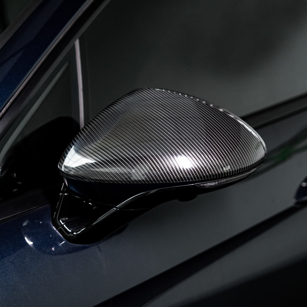 Spiral Black Carbon Fiber Vinyl Wrap