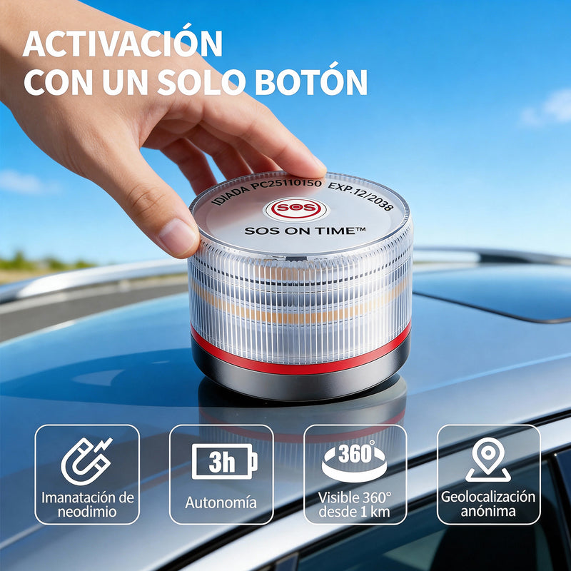 Luz de Emergencia V16 Homologada