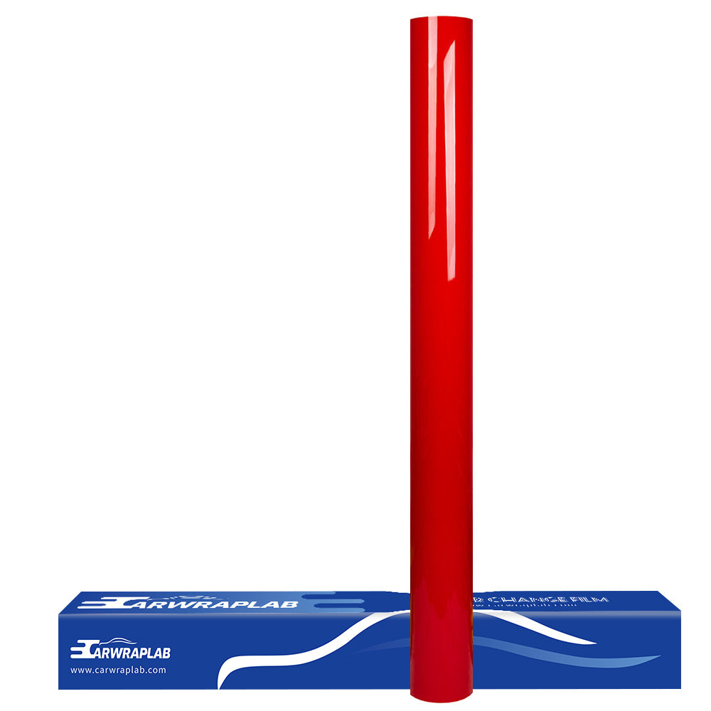 High Glossy Ferrari Red Color Ppf Paint Protection Film