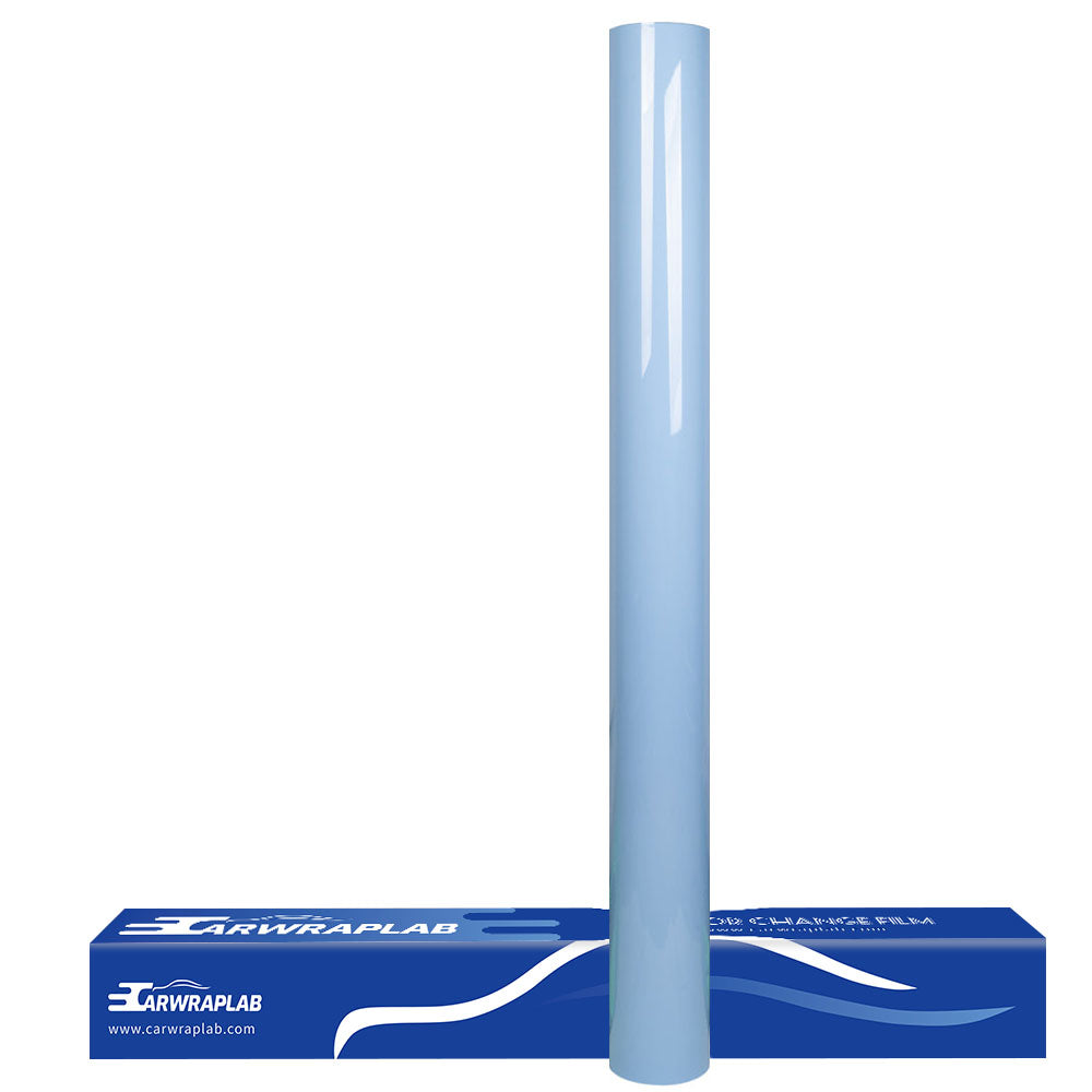 High Glossy Light Blue Color Ppf Paint Protection Film