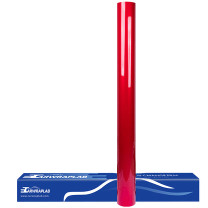 Glossy Metallic Vampire Red Color Ppf Wet Application