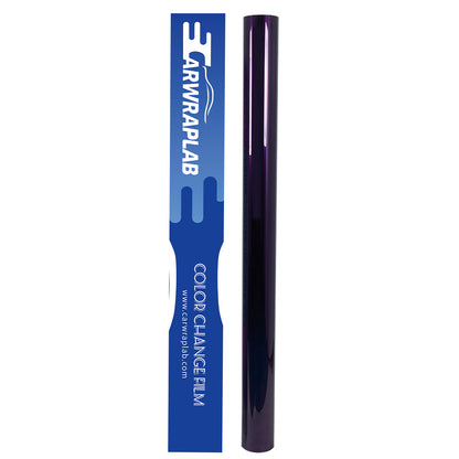 Glossy Metallic Midnight Purple Vinyl Wrap