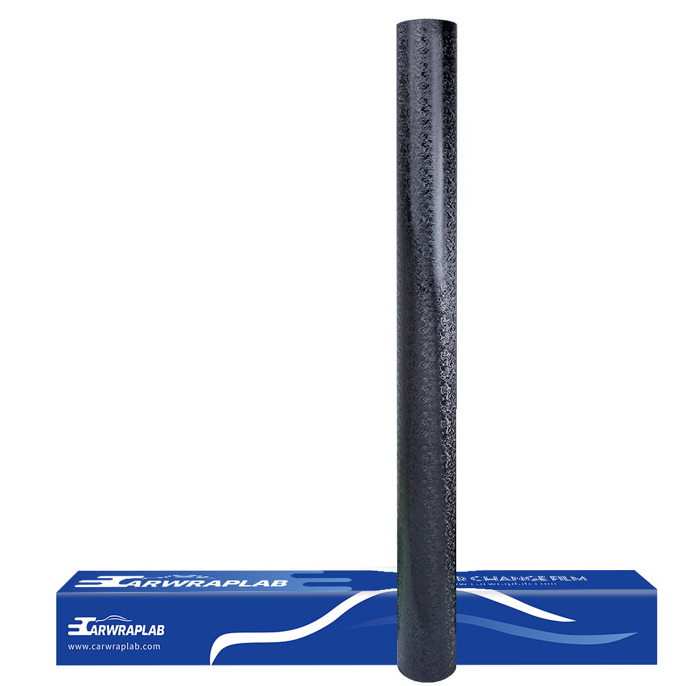 Phantom Black Carbon Fiber Vinyl Wrap
