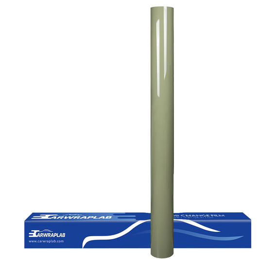 Super glossy pistachio green vinyl wrap