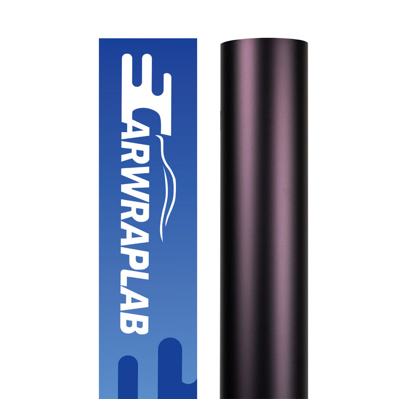 Matte Metallic Black Purple Color Ppf Paint Protection Film