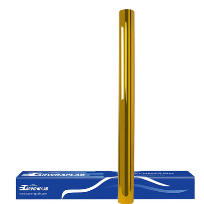 mirror chrome gold vinyl wrap