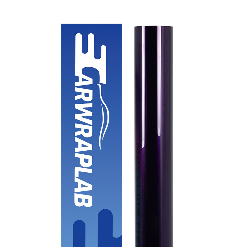 Glossy Metallic Midnight Purple Vinyl Wrap