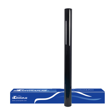 high glossy paint black vinyl wrap