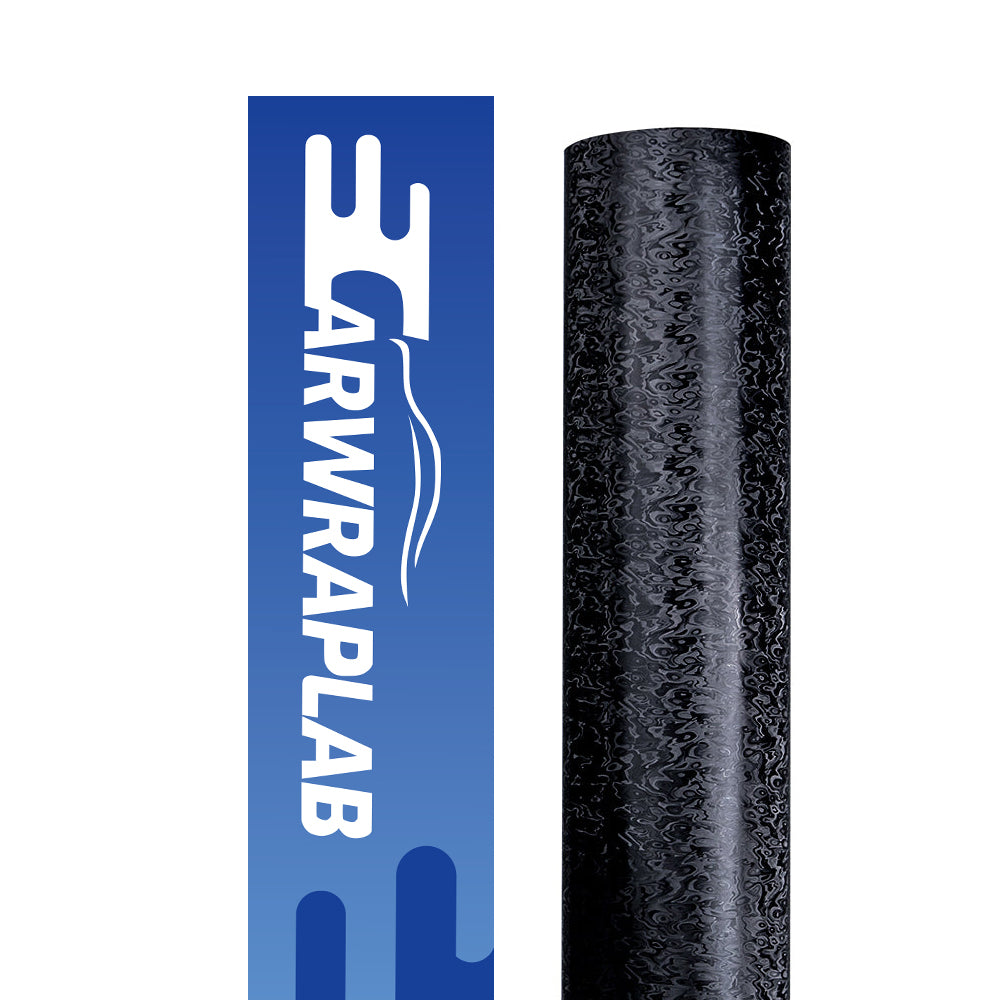 Phantom Black Carbon Fiber Vinyl Wrap