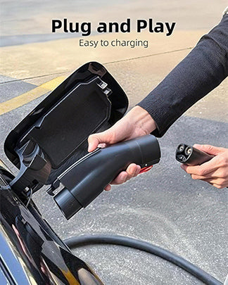 for Tesla to J1772 Charger Adapter, Max 60A 250V for NACS to J1772 Electric Vehicles Charging Adapter Compatible with Tesla Mobile/Wall Connectors, Destination Chargers -UL 2252