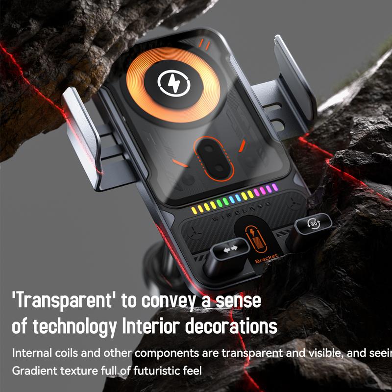 2026 New Fast Wireless Car Charger Mount Auto