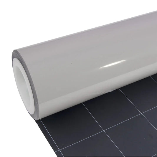 high glossy gainesboro gray vinyl wrap