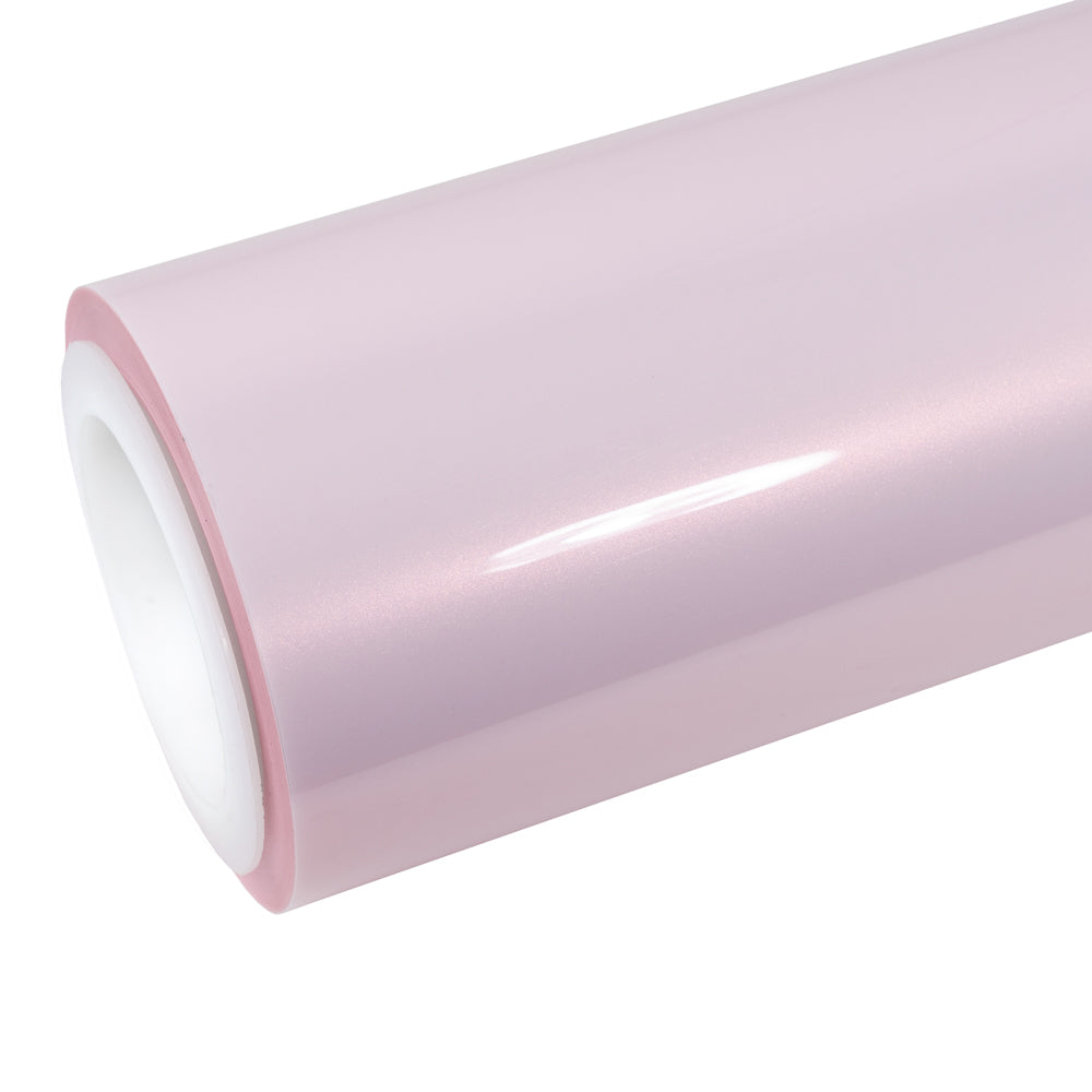 Película protectora de pintura PPF color rosa metalizado blanco caramelo