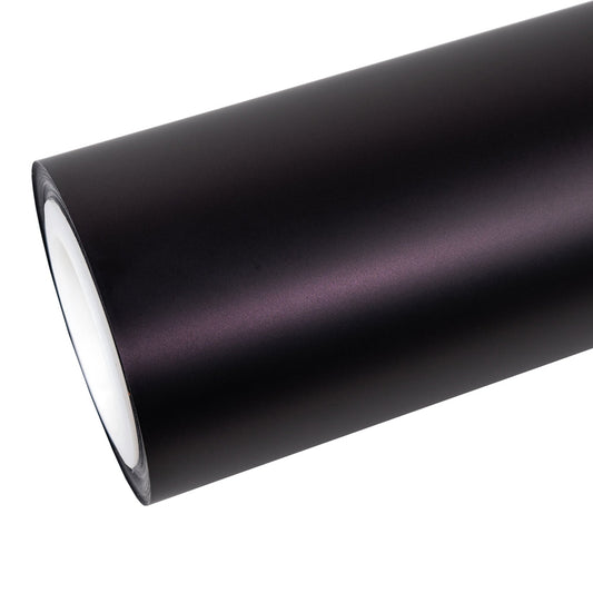 Matte Metallic Black Purple Color Ppf Paint Protection Film