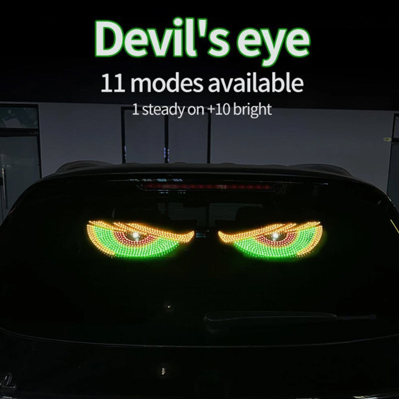 2Pcs LED Devil Eyes Lights for Windshield