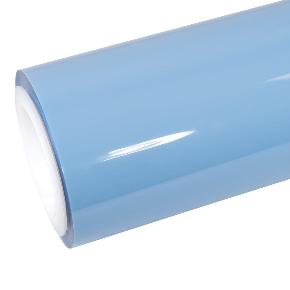 High Glossy Light Blue Color Ppf Paint Protection Film