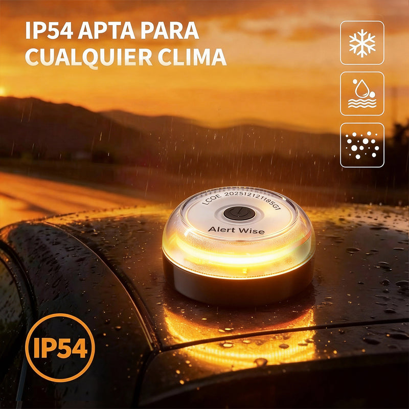 WIKANGO EMERGENCY BEACON LIGHT CAR V16 DGT 3.0 GEOLOCALIZL8