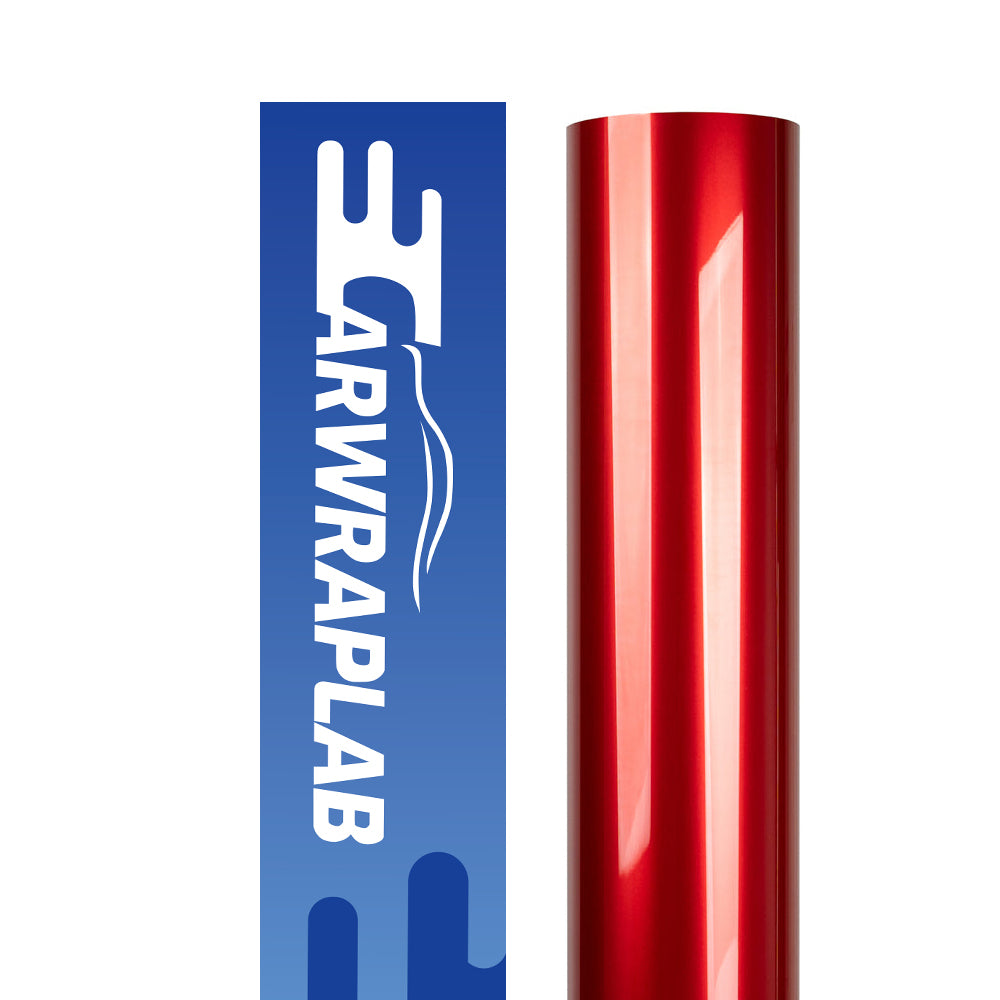 Glossy Metallic Vampire Red Color PPF (Paint Protection Film)