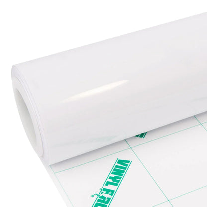 high glossy crystal white vinyl wrap