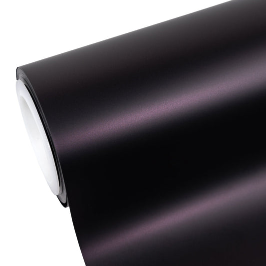 Matte Metallic Black Purple Color Ppf Paint Protection Film