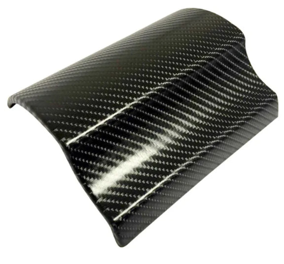 6D Super Gloss Emulational Carbon Fiber Black Car Vinyl Wrap