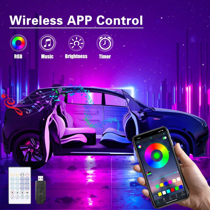 Car LED ambient light