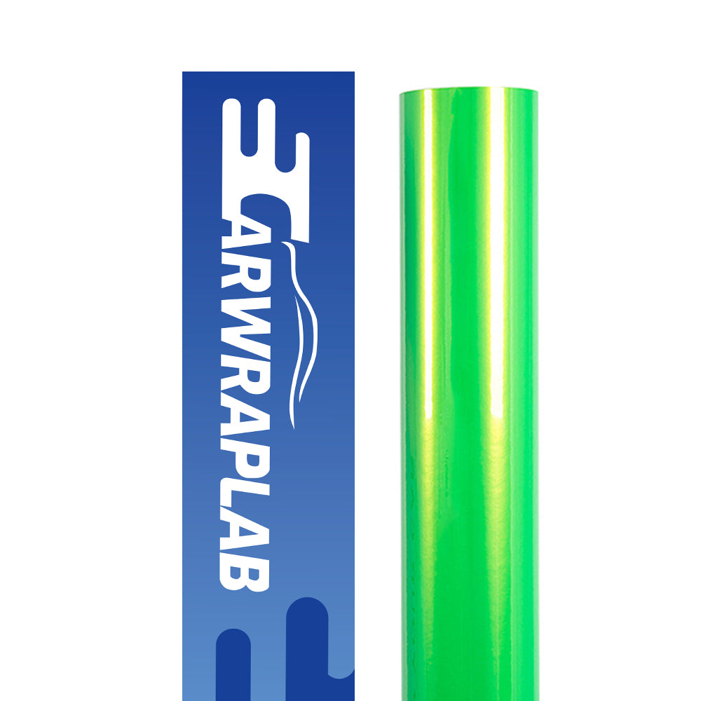 Candy Metallic Neon Green Vinyl Wrap