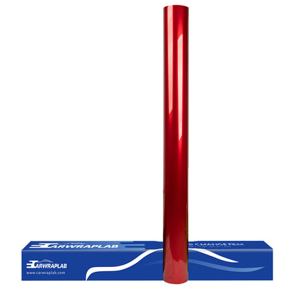 Glossy Metallic Vampire Red Color PPF (Paint Protection Film)