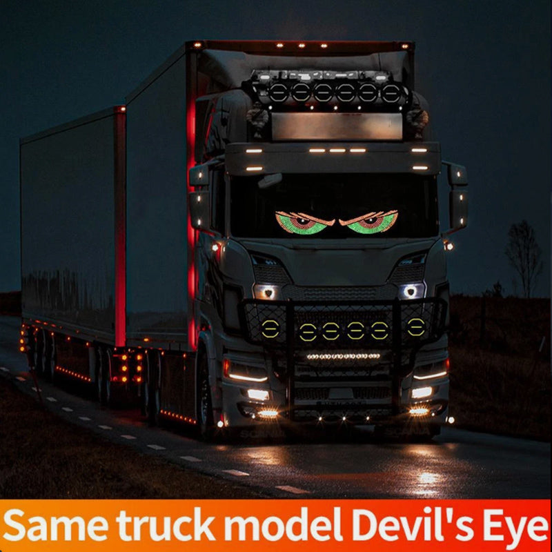 2Pcs LED Devil Eyes Lights for Windshield