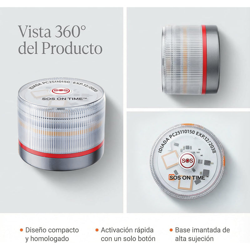 Luz de Emergencia V16 Homologada
