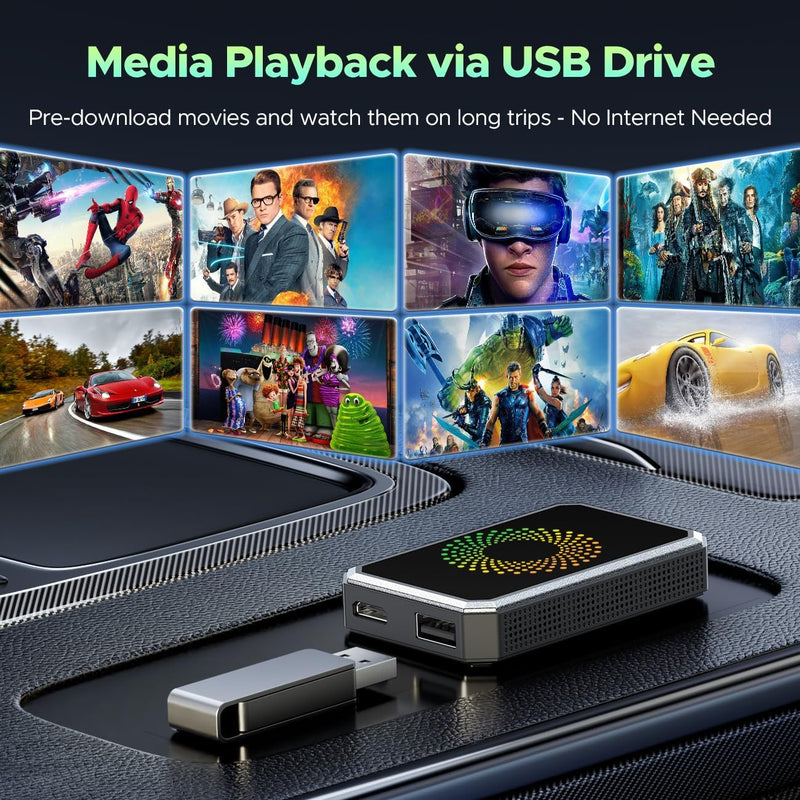 Wired to Wireless Carplay Adapter