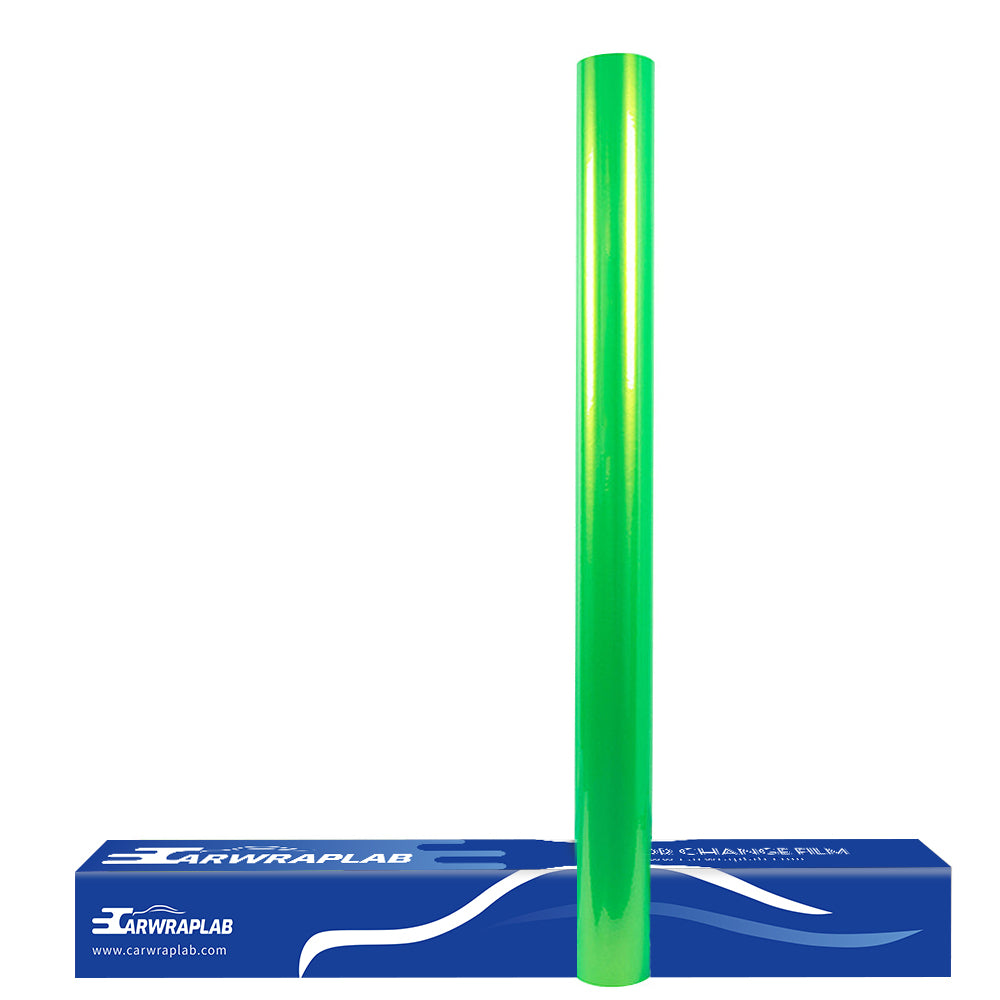 Candy Metallic Neon Green Vinyl Wrap