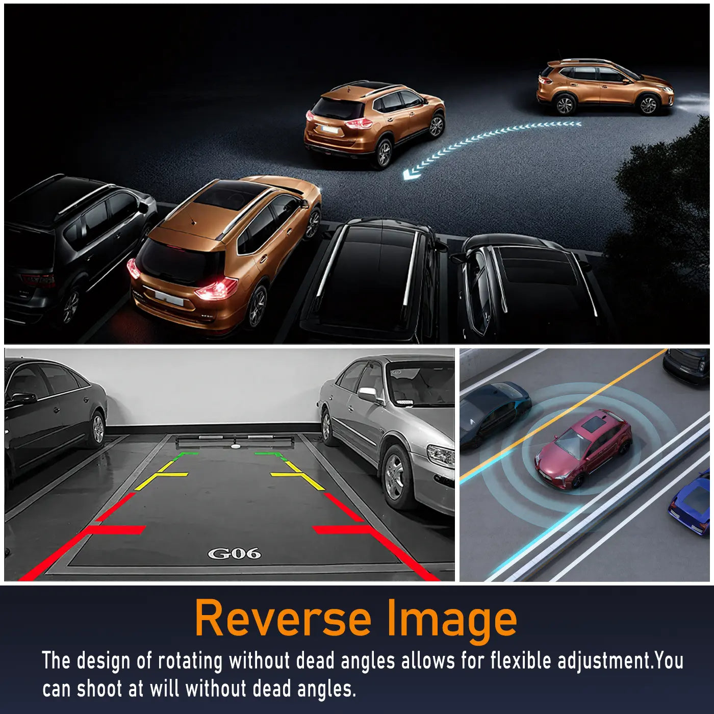 360 Degree View 4 Channel Dash Cam