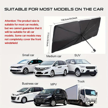 Foldable Windshield Sunshade