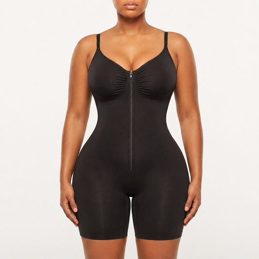 UltraFlex Zip-Up Shaping Bodysuit