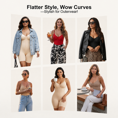 UltraFlex Zip-Up Shaping Bodysuit