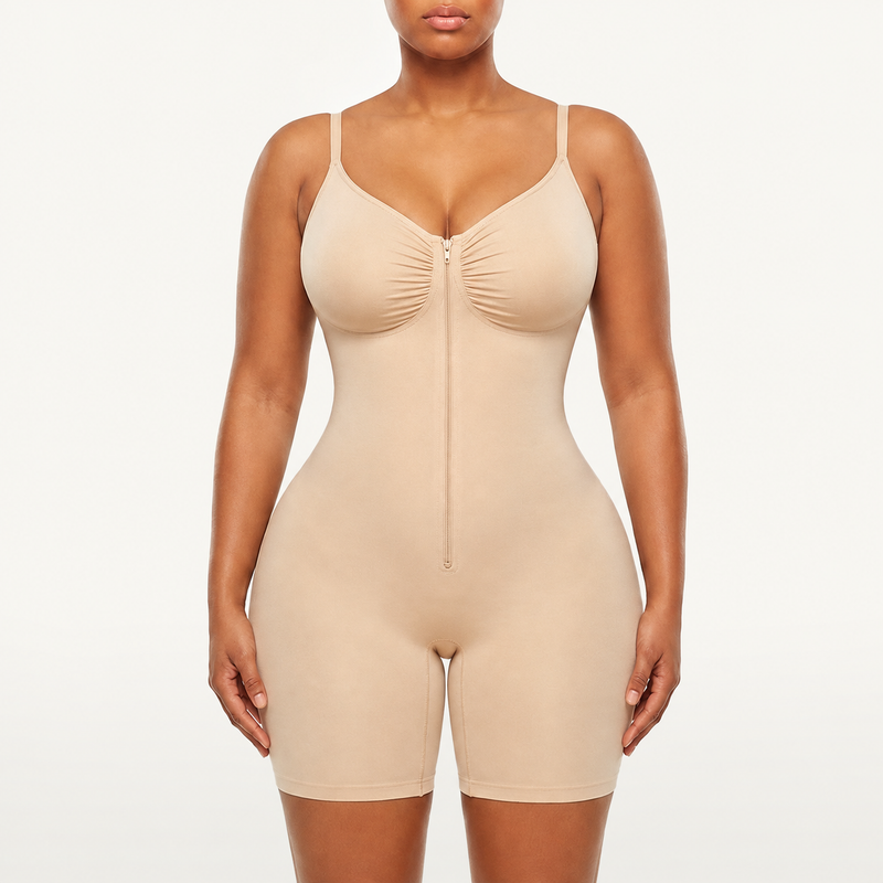 UltraFlex Zip-Up Shaping Bodysuit