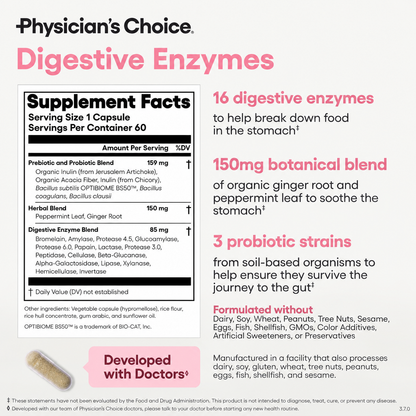 Physician's Choice Digestive Enzymes