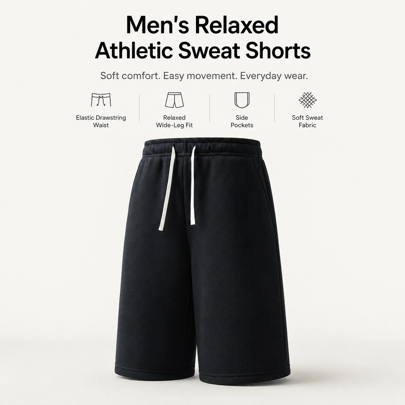 Men’s Athletic Sweat Shorts